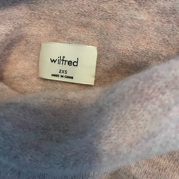 Aritzia Wilfred Lorin Wool Alpaca Pink Sweater - Picture 4 of 6